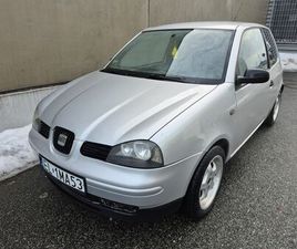 SEAT AROSA 1.0 BENZYNA, 2002R, ALUFELGI 15 CALOWE, DRUGI KOMPLET KÓŁ ŁÓDŹ WIDZEW • OLX.PL