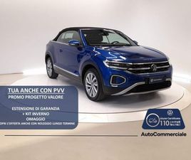 VOLKSWAGEN T-ROC CABRIOLET T-ROC CABRIOLET 1.0 TSI STYLE