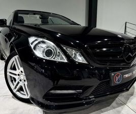 MERCEDES CLASSE E CABRIO E 220 MERCEDES CLASSE E 220 CDI 163CV CABRIOLET B.AUTO+F1 NAVI CUIR BT JA18