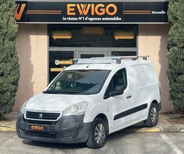 PEUGEOT PARTNER PEUGEOT PARTNER VU FOURGON 1.6 HDI 90 120L1 PACK CD CLIM*CAMERA DE RECUL*COURROIE DE DISTRIBUTION CHANGÉE*TVA RÉCUP*