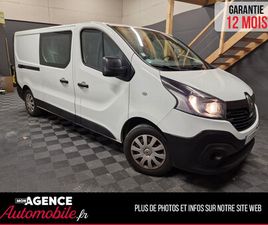 RENAULT TRAFIC CABINE RENAULT TRAFIC L2H1 1.6 DCI DOUBLE CABINE 120 CH / GARANTIE 12 MOIS