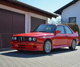 BMW M3 EVO 2 (1988) AUS 3. HAND MIT GUTACHTEN NOTE 2+, NUR 99.000KM, LÜCKENLOSES SCHECKHEFT, EINER VON 500 STÜCK