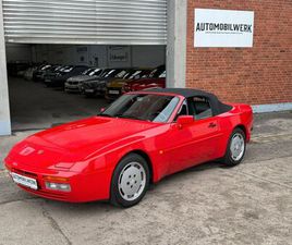 PORSCHE 944 S2 CABRIOLET*1A HISTORIE*BRD*TOP-ZUSTAND*