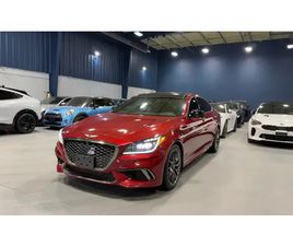 2020 GENESIS G80 SPORT, ACCIDENT FREE, 360 CAMERA, APPLE CARPLAY