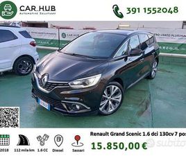 RENAULT GRAND SCENIC 1.6 DCI 130 CV ENERGY 7 POSTI
