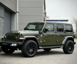 JEEP WRANGLER UNLIMITED - 4XE 380 SAHARA BRUTE VELGEN/ HARD TOP/ TREKHAAK