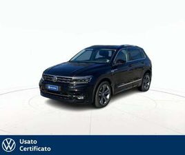 VOLKSWAGEN TIGUAN ALLSPACE VOLKSWAGEN TIGUAN ALLSPACE 2.0 TDI R-LINE 150CV DSG DEL 2019 USATA A ARZIGNANO