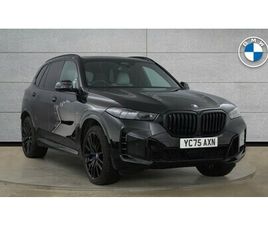BMW X5 40D BMW X5 XDRIVE40D M SPORT 3.0 5DR
