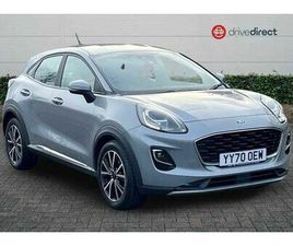 FORD PUMA 1.0T ECOBOOST MHEV TITANIUM SUV 5DR PETROL MANUAL EURO 6 (START/STOP) (155 PS)