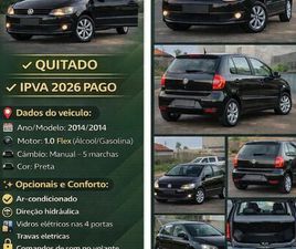 VOLKSWAGEN FOX VOLKSWAGEN FOX 1.0 MI TOTAL FLEX 8V 5P 2014