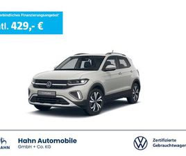 T-CROSS 1.0TSI DSG STYLE AHK MATRIX CAM NAVI PDC