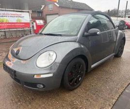 ② VW BEETLE CABRIO 1900 TDI FACE LIFT! AIRCO LEER! 1 STE EIG! — VOLKSWAGEN — 2EMEMAIN