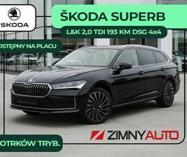 SKODA SUPERB 2.0 TDI SCR 4X4 L K DSG