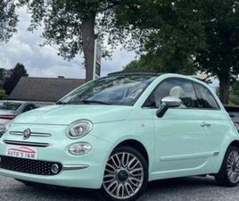 ② FIAT 500C BENZINE TWINAIR LOUNGE EDITION 28DKM *12M GARANTIE — FIAT — 2EMEMAIN