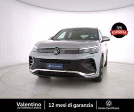VOLKSWAGEN TIGUAN ALLSPACE 2.0 TDI SCR DSG 4MOTION R-LINE DEL 2025 USATA A ROMA