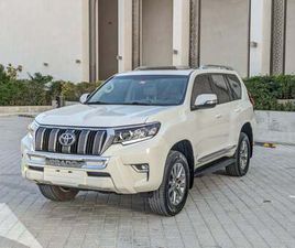 TOYOTA PRADO TOYOTA PRADO TOYOTA PRADO 2018 GXR WHITE COLOUR LHD AUTOMATIC GEAR