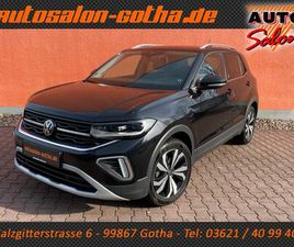 VOLKSWAGEN T-CROSS VOLKSWAGEN T-CROSS TSI DSG STYLE IQ.LIGHT+NAVI APPS VIRTUAL