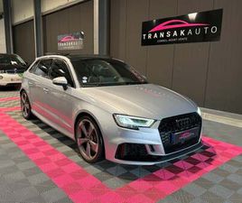 AUDI RS3 SPORTBACK DAZA 2.5 TFSI 400 CV S TRONIC 7 QUATTRO + TOIT OUVRANT + CARPLAY + ACC + CAMÉRA + SIÈGES CUIRS ÉLECTRIQUES