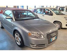 AUDI A4 CABRIO AUDI A4 CABRIOLET 3.0 TDI QUATTRO