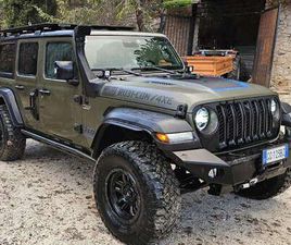 WRANGLER IV UNLIMITED 4XE UNLIMITED 2.0 ATX PHEV RUBICON 4XE AUTO