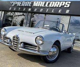 ALFA ROMEO GIULIA 1600 ② ALFA ROMEO GIULIA 1600 SPIDER TIPO 101.23 / RESTAURATION — ALFA ROMEO — 2EMEMAIN