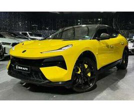 LOTUS ELETRE LOTUS ELETRE AUTOMATIC . ELECTRIC . SUV/CROSSOVER . ALL WHEEL DRIVE . 5 SEATS . 5 DOORS ▾