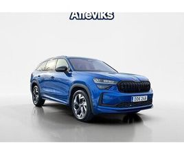 SKODA KODIAQ IV SPORTLINE PLUG IN DRAG VÄRMARE 360 KAMERA
