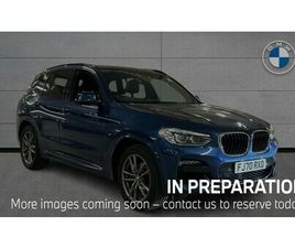 BMW X3 XDRIVE 20D BMW X3 XDRIVE20D M SPORT 2.0 5DR