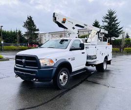 2015 RAM 4500 ST REGULAR CAB SERVICE/UTILITY BOOM/BUCKET TRUCK!