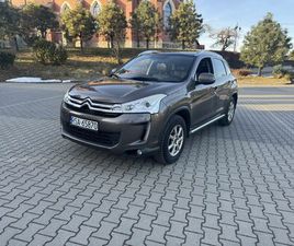 CITROEN C4 AIRCROSS 4X4 2013 MIĘDZYBRODZIE BIALSKIE • OLX.PL