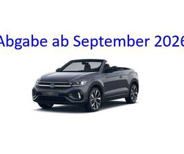 CABRIOLET R-LINE 1.5 L TSI OPF 110 KW (150 PS) 7-GANG-DOPPELKUPPLUNGSGETRIEBE DSG