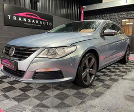 VOLKSWAGEN PASSAT CC TSI 1.8L 160CV - 10CV - SIÈGES CHAUFFANTS / DOUBLE DES CLÉS / RADARS AVANT-ARRIÈRE