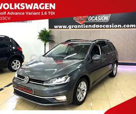 VOLKSWAGEN GOLF ADVANCE 1.6 TDI VARIANT