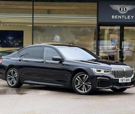 BMW SERIE 7 740L 2022 BMW 7 SERIES 3.0 740LD MHT M SPORT SALOON 4DR DIESEL HYBRID AUTO XDRIVE EURO 6 (START/STOP) (34 SAL...