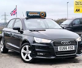 AUDI A1 2016 AUDI A1 1.0 PETROL MANUAL TFSI SPORT HATCHBACK ROAD TAX 20 ULEZ COMPLIANT HATCHBACK PETROL A...