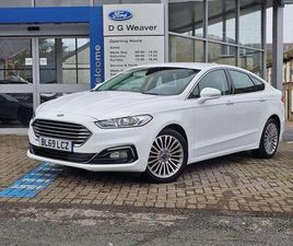 FORD MONDEO 2.0 TIVCT ZETEC EDITION CVT EURO 6 (START/STOP) 4DR
