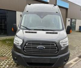 ② FORD TRANSIT 2016 2.2 CDTI L4 H3 À DEUX ROUES ! 6 LIEUX — CAMIONNETTES & UTILITAIRES — 2EMEMAIN
