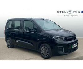 CITROEN BERLINGO E-BERLINGO 52KWH PLUS M AUTO 5DR (7.4KW CHARGER)