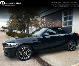 BMW 218 218D CABRIO SPORT AUT.