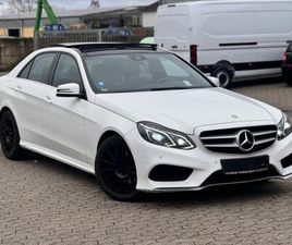 MERCEDES-BENZ E 220 CDI BE AUS 1.HAND AMG-LINE - PANO - LED