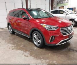 HYUNDAI SANTA FE 3.3L V-6 DI, DOHC, VVT, 290HP ALL WHEEL DRIVE ≫ 2018 • 11 100 EUR • ID
