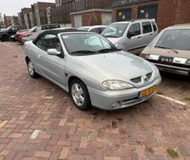 RENAULT MEGANE CABRIOLET RENAULT MÉGANE 1.6 16V AUTH CABRIO AUT EURO2000 2002 GRIJS — RENAULT — MARKTPLAATS