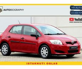 TOYOTA AURIS TOYOTA AURIS 1,4 VVT-I | HR AUTO | 1. VLASNIK | 122.OOO KM