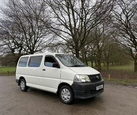 TOYOTA HIACE 280 2.5 TD 9 SEATER MINIBUS 2008 REG WITH 12 MONTHS MOT! IDEAL FAMILY OR CAMPER!