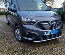 VAUXHALL COMBO VAUXHALL, COMBO CARGO, PANEL VAN, 2020, MANUAL, 1499 (CC)
