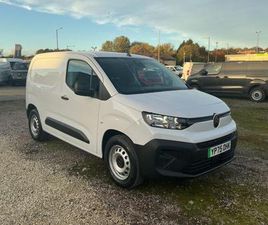 2025 CITROEN BERLINGO 100KW 52KWH VAN ENTERPRISE PLUS AUTO PANEL VAN ELECTRIC AUTOMATIC