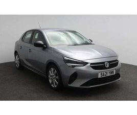 2021 VAUXHALL CORSA SE 1.2 TURBO PETROL MANUAL 5DR HATCHBACK (100 BHP) MANUAL HATCHBACK PETROL MA...