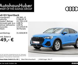 AUDI Q3 SPORTBACK 35 TDI AUDI Q3 SPORTBACK 35 TDI S TRONIC S LINE CARPLAY SHZ