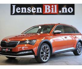 SKODA SUPERB COMBI SCOUT SCOUT 2,0 TDI 200HK 4X4 DSG/WEBASTO/KROK/ F.GARANTI