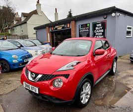 2016 NISSAN JUKE 1.2 DIG-T ACENTA 5DR HATCHBACK PETROL MANUAL